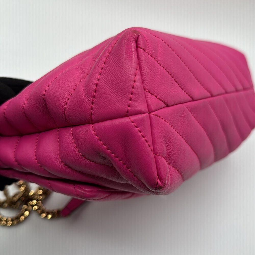 Tory Burch Pink Quilted Shoulder Bag | Good Condition - Picture 17 of 17